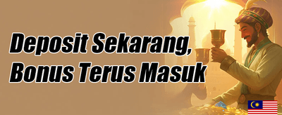 Bonus Selamat Datang 100% banner